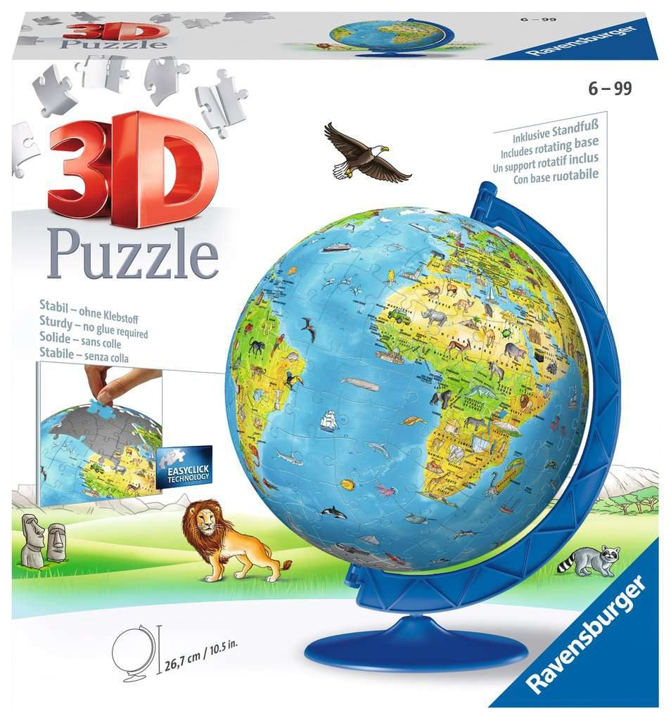 Ravensburger 3D Puzzle Globe 180 pieces