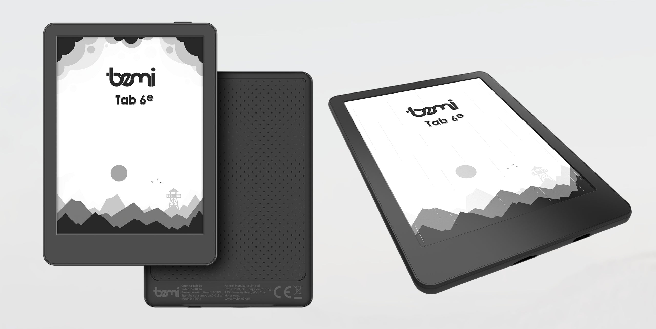 Reader Bemi Cognita Tab 6e 32GB 6inch wifi/BT android legimi black Packaging status original