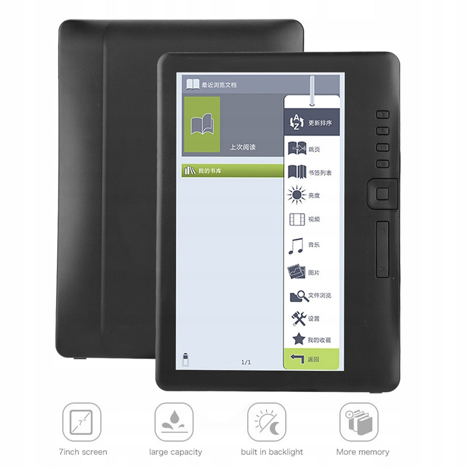 Reader Ebook Tablet 4G 6 Cali TFT LCD 480 X 800 HD