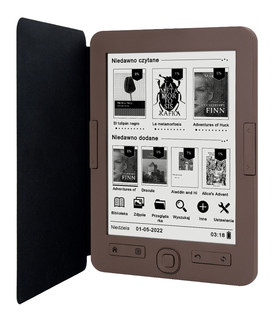 Reader For E-books BEMI Cognita+ Brown 4GB 6 Cali 1900mAh E-INK