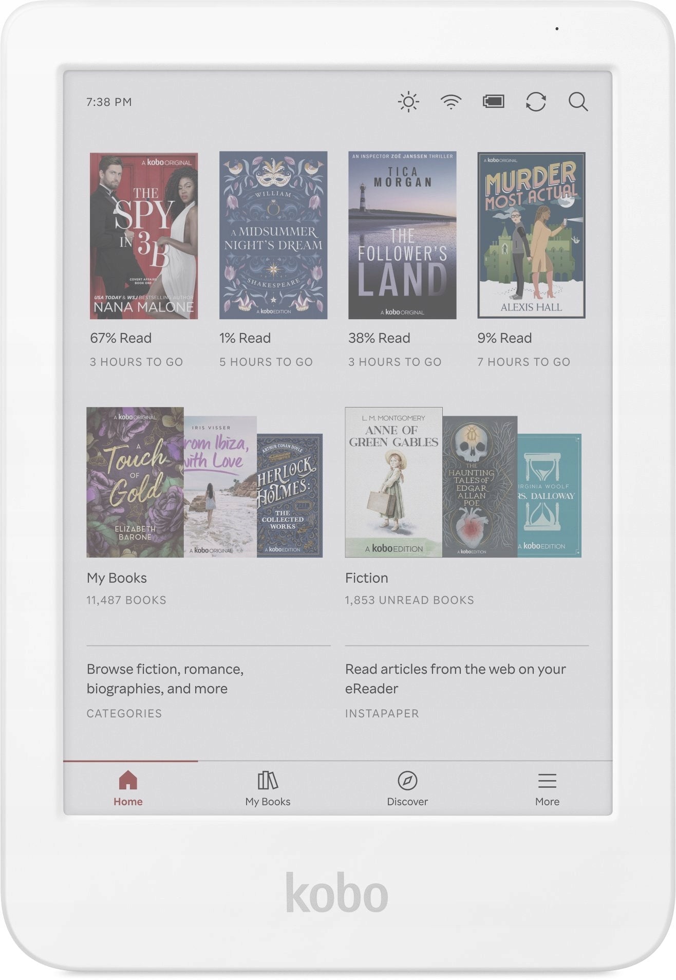 Reader Kobo Clara Colour white