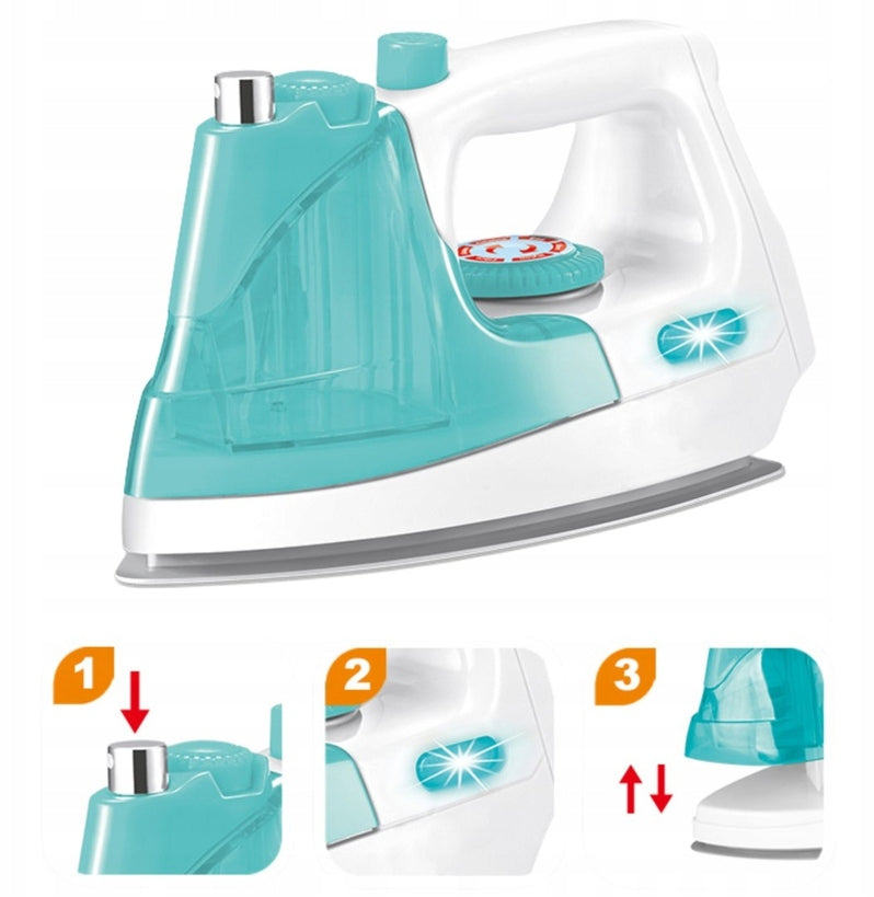 Realistic Iron for Kids Water Tank Light Sound Brand Maksik
