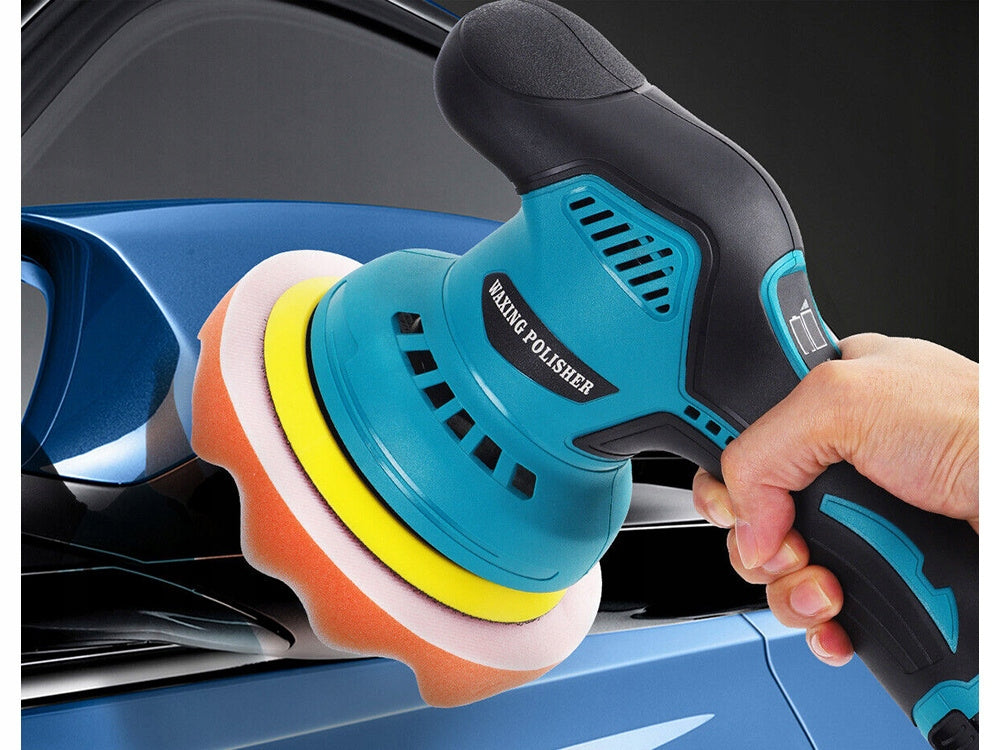 Rechargeable Car Polisher with Adjustable Rotation + 380w Sponge Set Product weight with unit packaging 1.584 kg