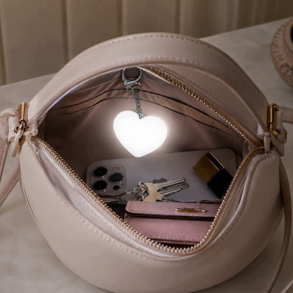 Rechargeable LED Bag Light - Practical Light for Women's Bag
