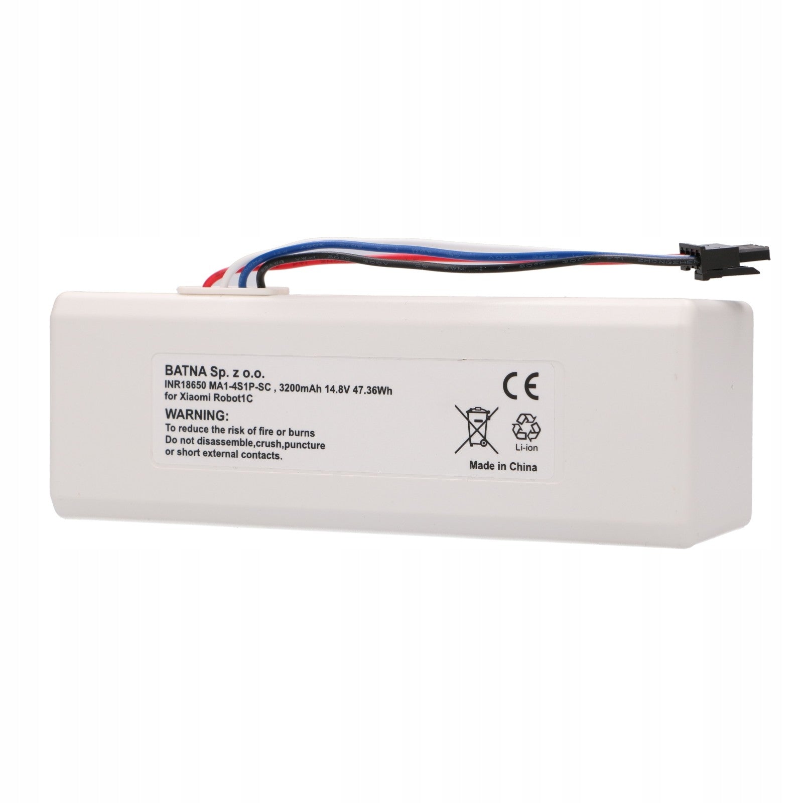 Rechargeable battery Extralink 3200 mAh lithium-ion for Xiaomi Robot 1C vacuum cleaner Packaging status original