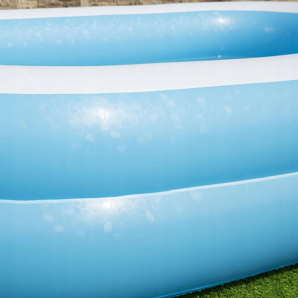 Rectangular Inflatable Pool 262x175x56cm Large Family Garden Pool Packaging status original