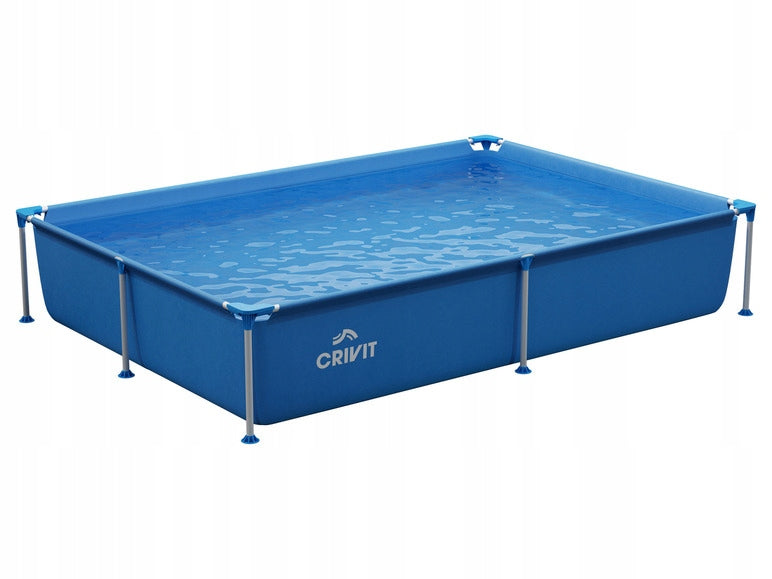 Rectangular frame pool Crivit 228 x 159 cm Brand Crivit