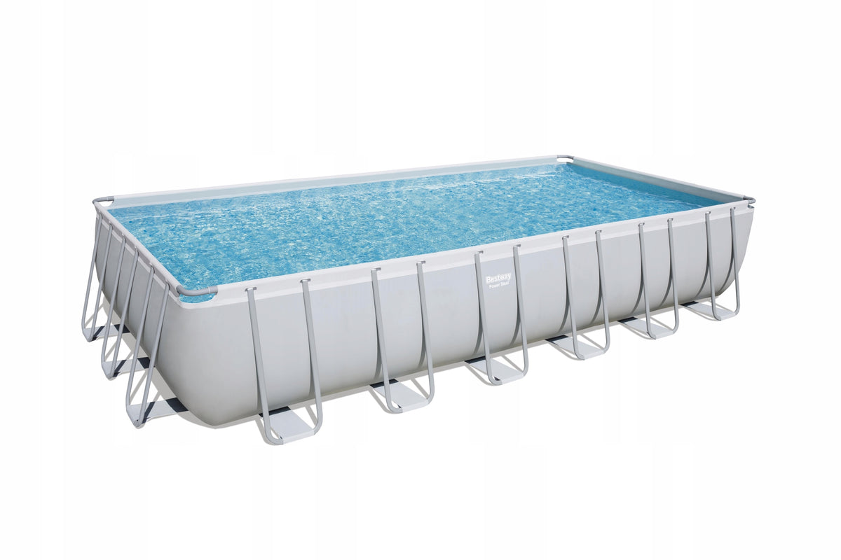 Rectangular rack pool Bestway 732 x 366 cm 56475 sand pump Manufacturer code 56475