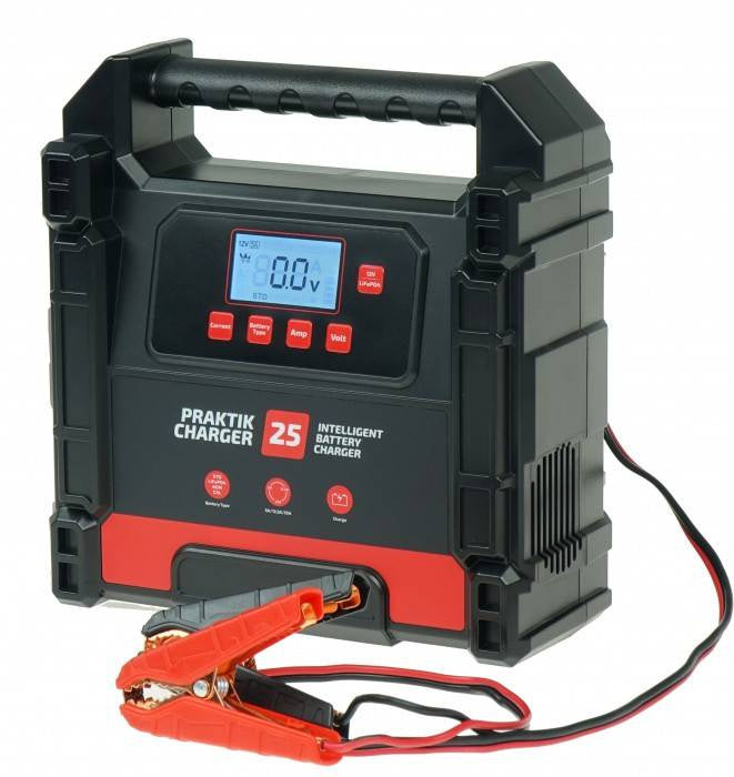 Rectifier Ideal PRAKTIK CHARGER 25 LCD 12/24V