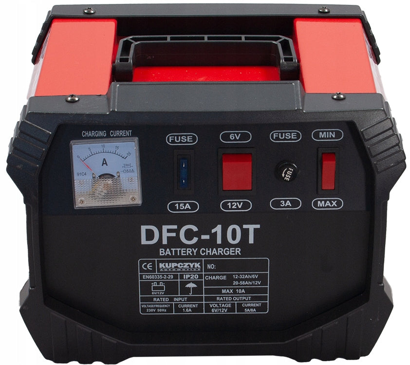 Rectifier for batteries DFC-10T Kupczyk 6/12V Packaging status original