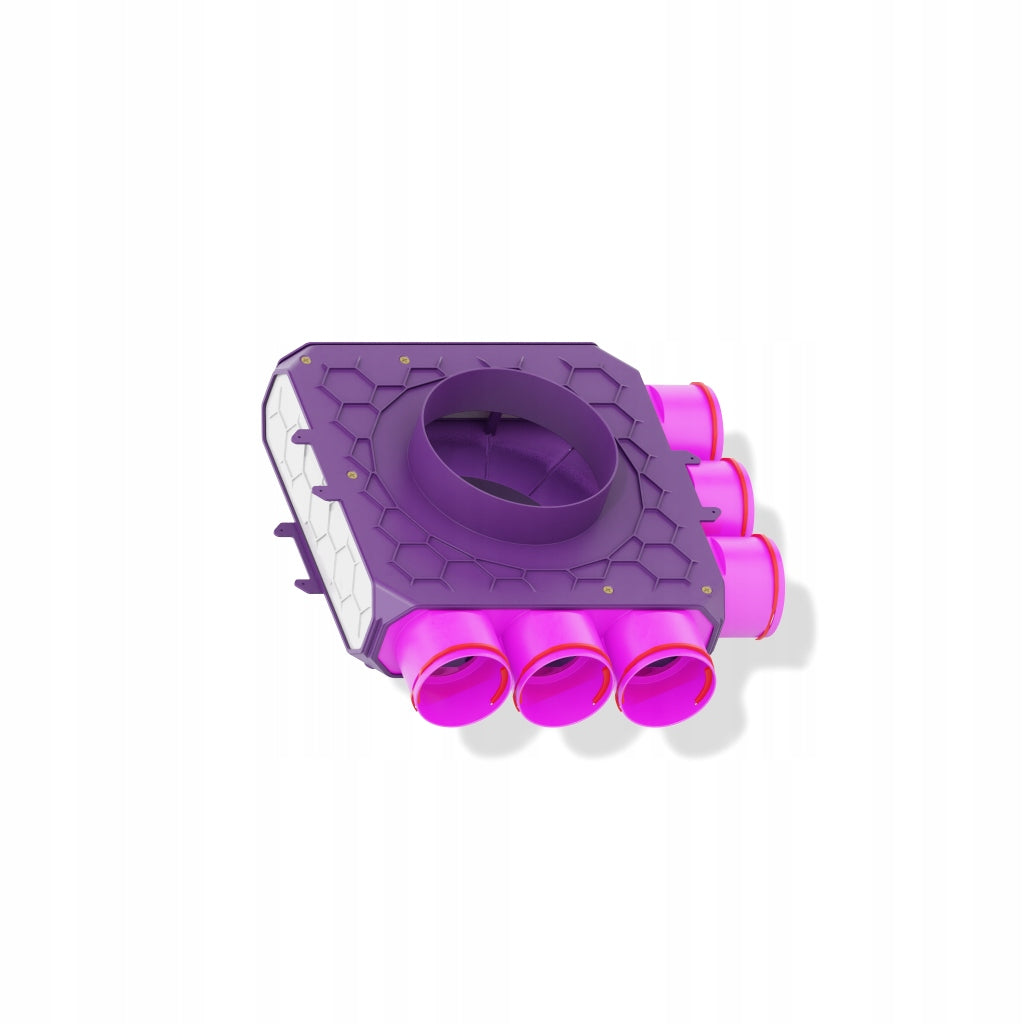 Recuperation ventilation set of elements for home 90-120 Kind heat recovery ventilator