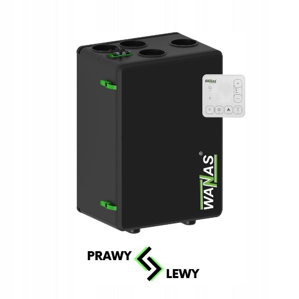 Recuperator Wanas Black 300V 330m3/h