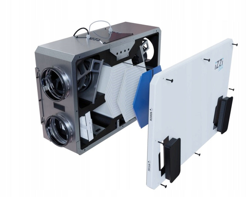 Recuperator iZZi H.302 ERV STANDARD version LEFT Manufacturer code iZZi H.302 ERV STANDARD wersja LEWA