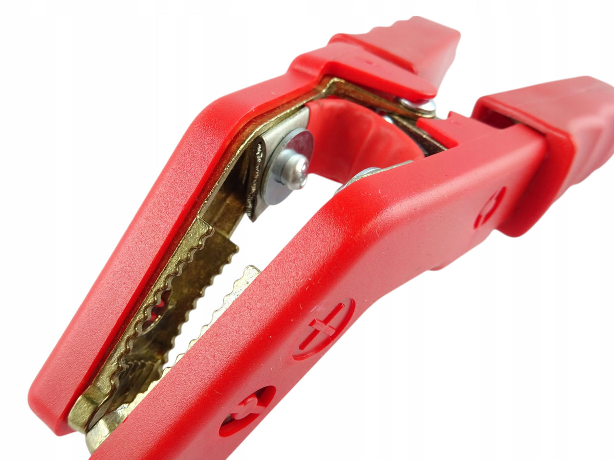 Red Jaw Clamp For Jumper Cables 700A / Insulated Braid Manufacturer's catalog number 19490