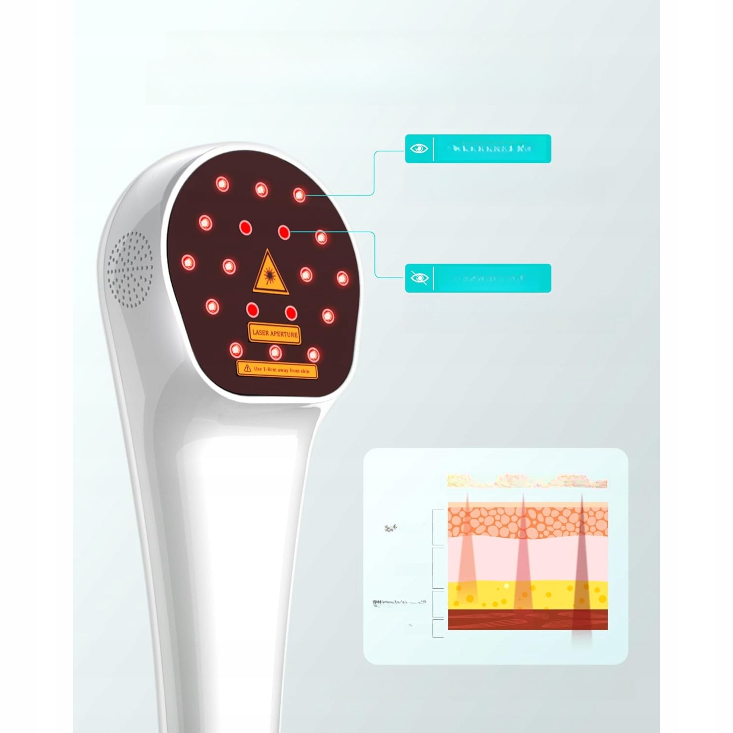 Red Light Therapy Lamp LED Therapy Lamp 4000mAh Packaging status original