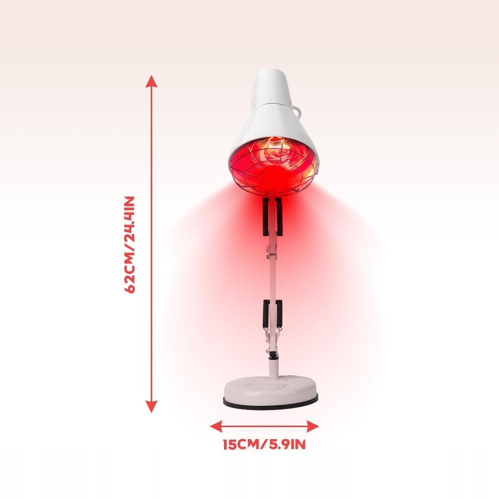 Red Light Therapy Lamp With Timer For Back Neck Elbow Arms Packaging status original