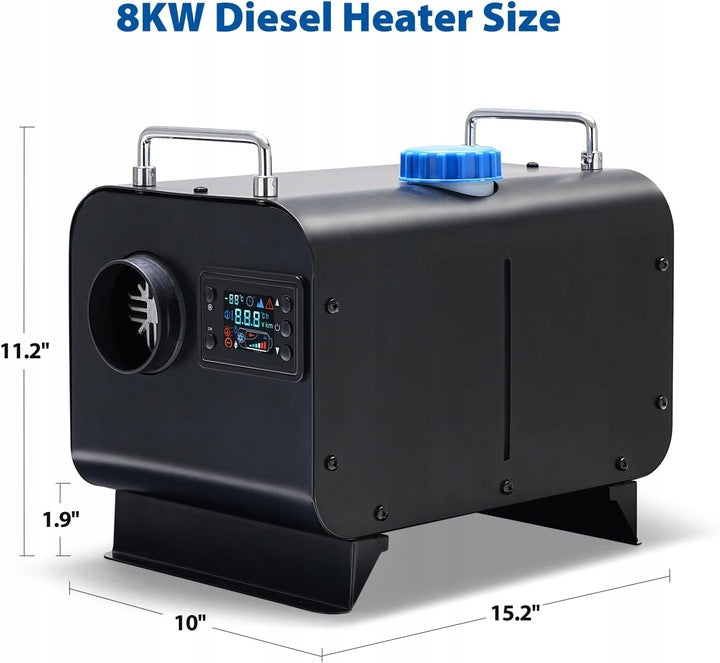 Redriver Stationary Diesel Heating, 12 V 8KW LCD X332 Manufacturer code Nagrzewnice