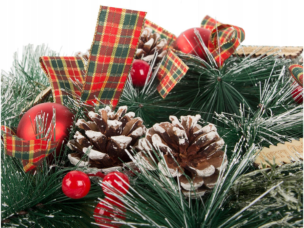 Reed Christmas wreath decorative decoration for door wall Christmas Manufacturer code 26194