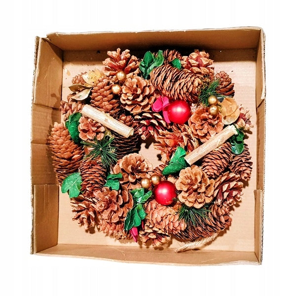 Reed Wreath Occasional Christmas Decoration For Grave Cemetery 443/1 EAN (GTIN) 5905118053496