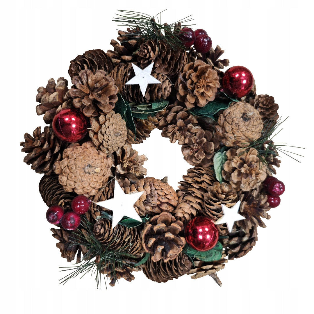 Reed Wreath Occasional Christmas Decoration For Grave Cemetery 443/2