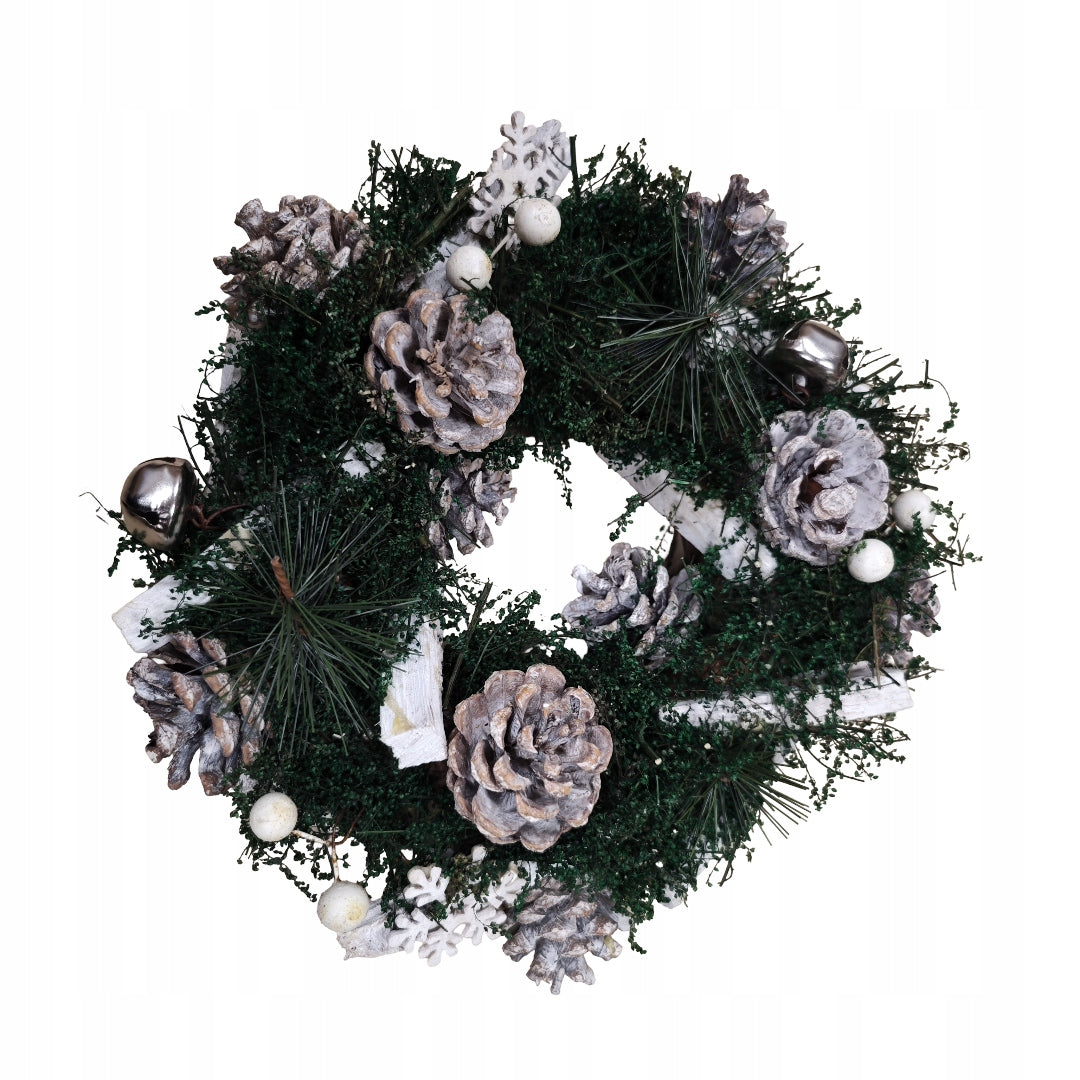 Reed Wreath Occasional Christmas Decoration For Grave Cemetery 443/3