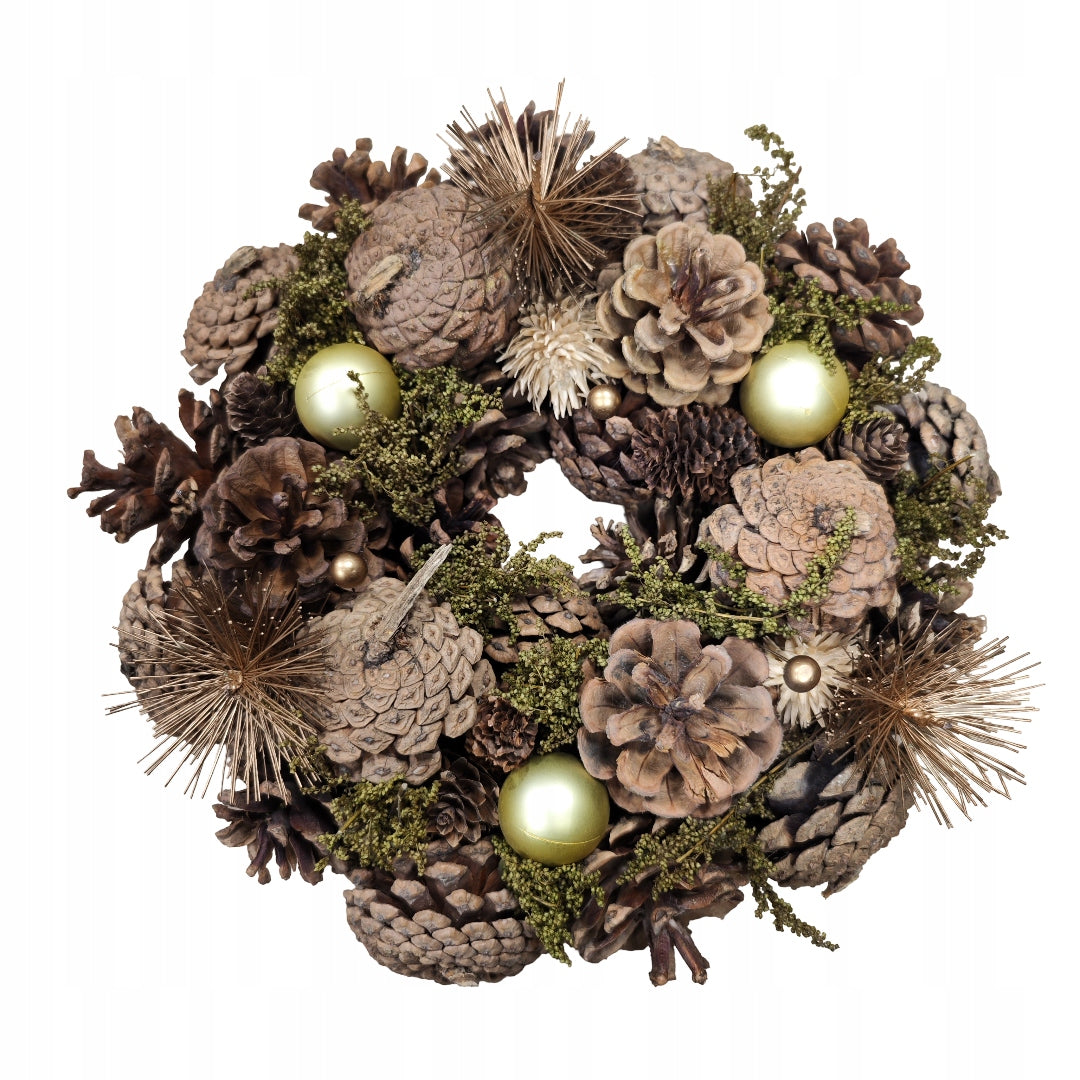 Reed Wreath Occasional Decoration For Christmas For Grave Cemetery 443/5