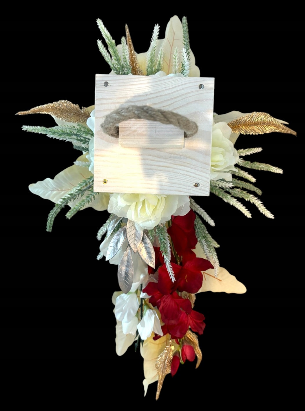 Reed for the cemetery for the grave winter lantern bleached weighted Brand no brand