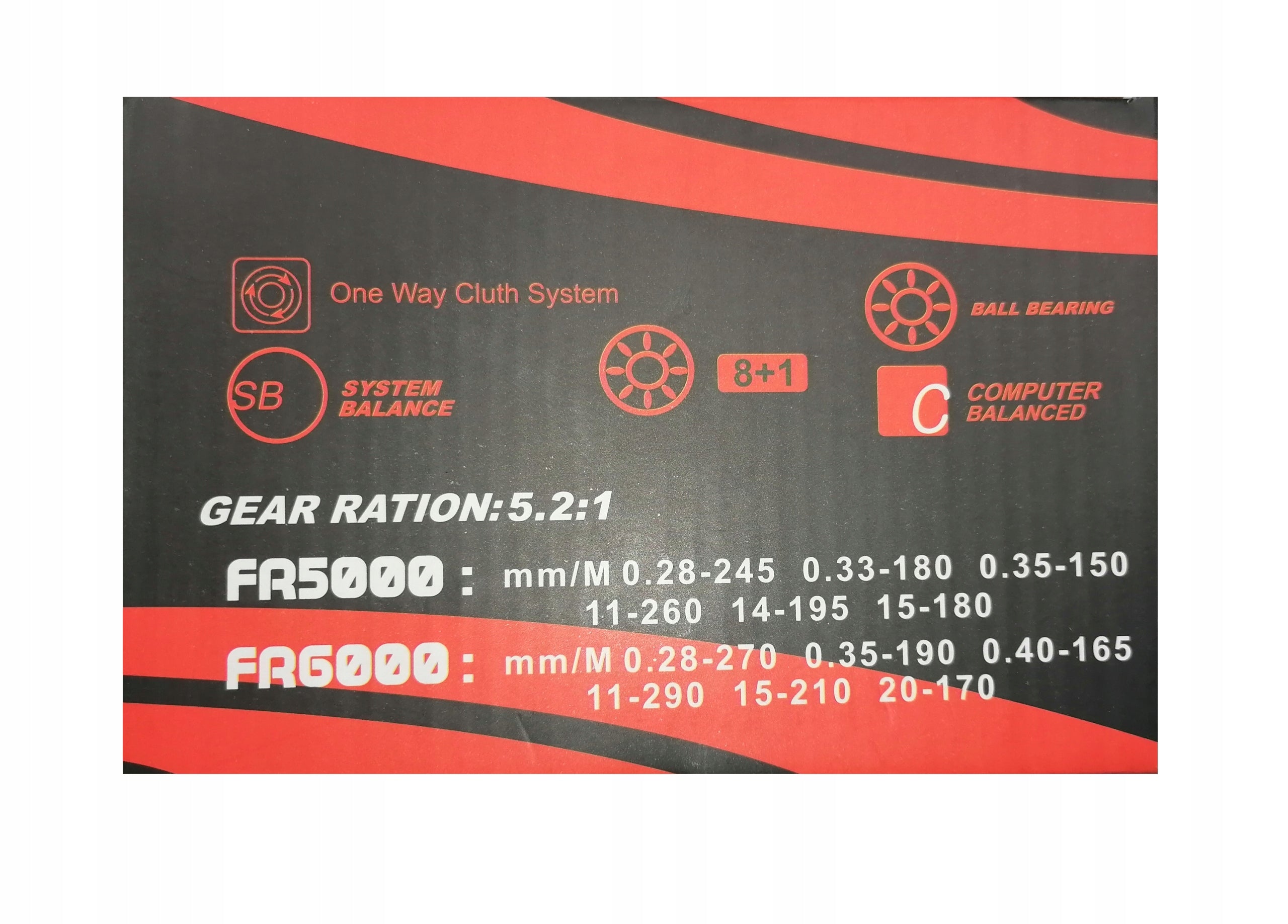 Reel FR6000 carp free gear FEEDER 9 bearings Brand Miracle Fisch