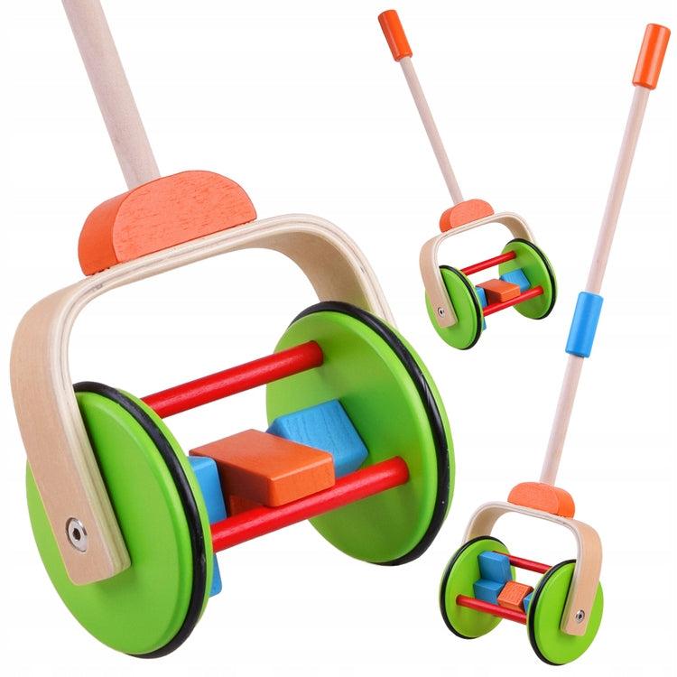 Reel Wooden push toy ZA4115 Brand Jokomisiada