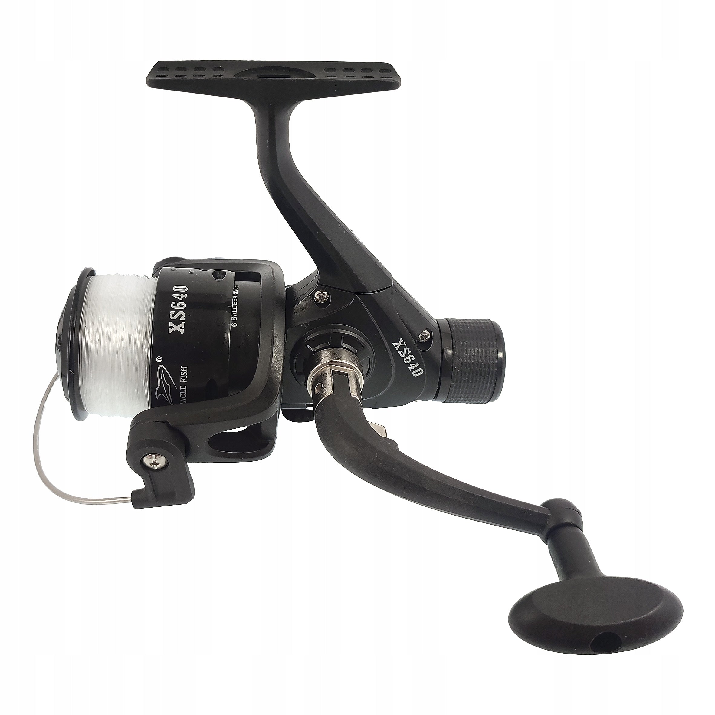 Reel XS640 5.2:1 with line 6 Bearings Rear Brake Miracle Fish