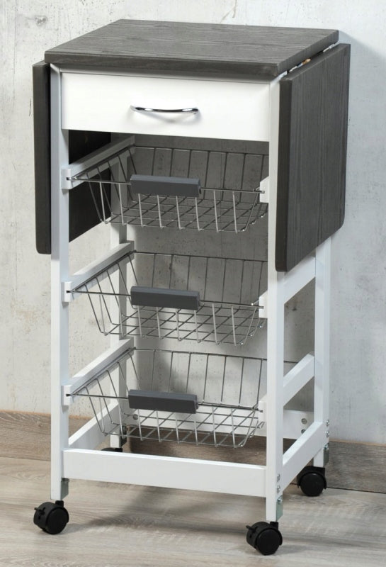Regál pojízdný kuchyňský rozkládací Furniture depth 37 cm