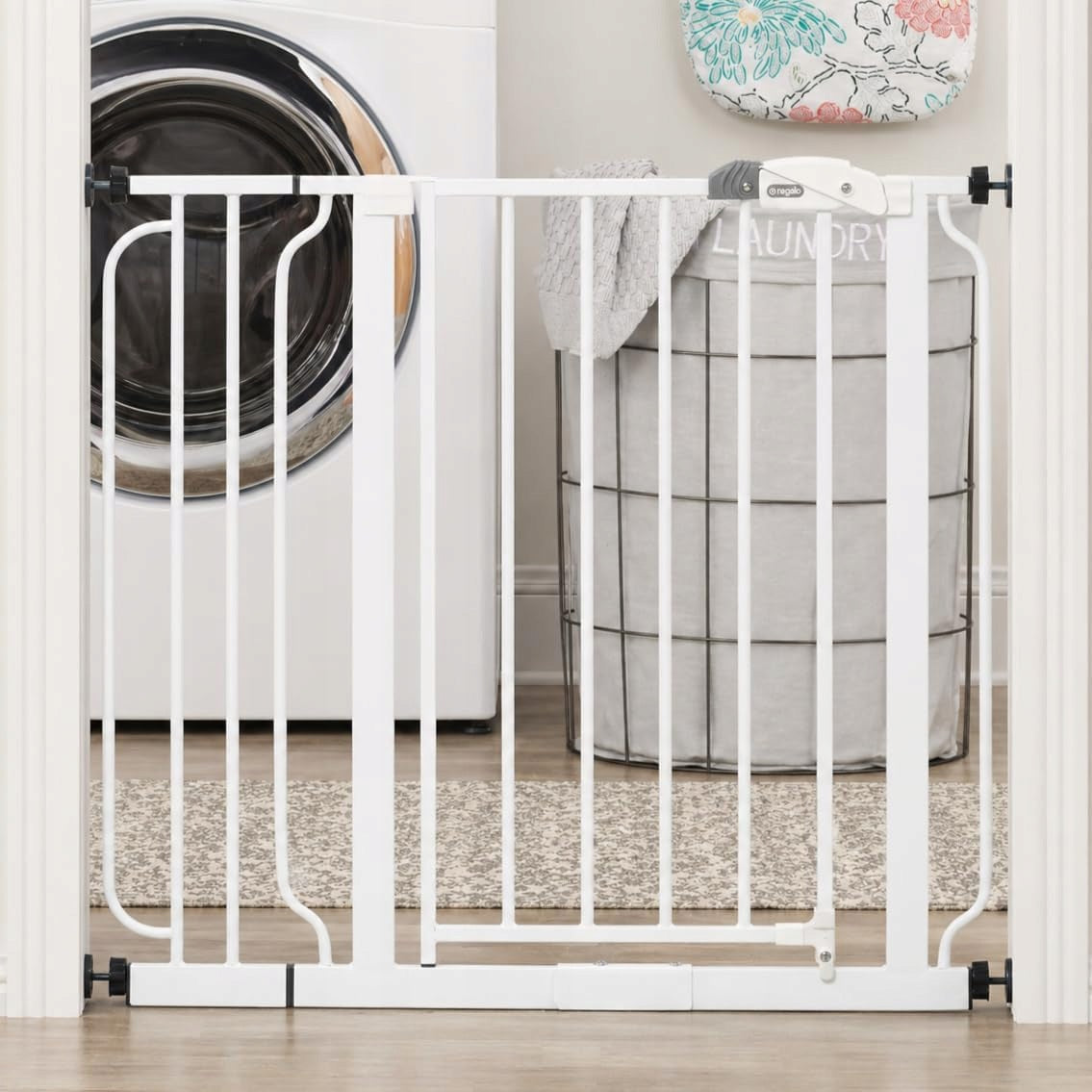Regalo Easy Step Barrier Expansion Gate white 74-91 cm Brand Regalo
