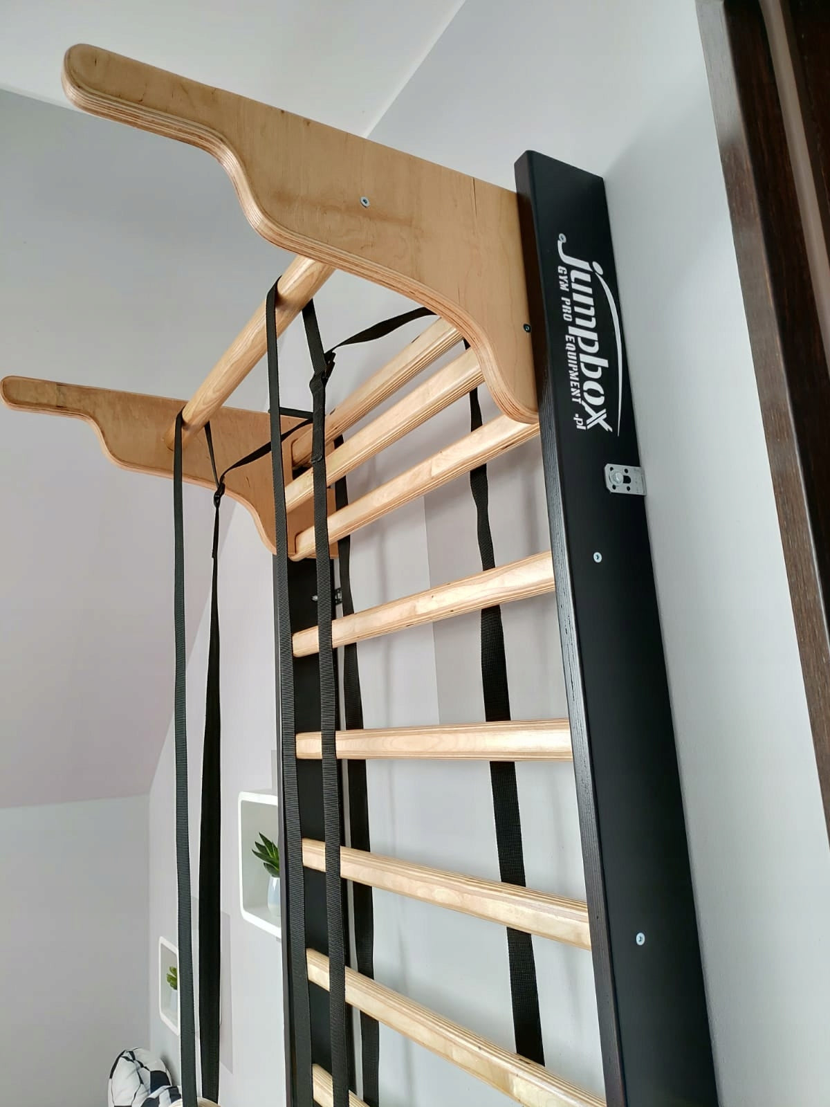 Rehabilitation Gymnastic Ladder 220x80 +Bar Set Brand JumpBox