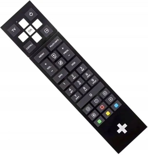 Remote control CANAL+ WifiBox+ Wifi PremiumBox+ 4K Ultrabox+ 4K DualBox+ 2x BATTERIES Manufacturer code Ultrabox
