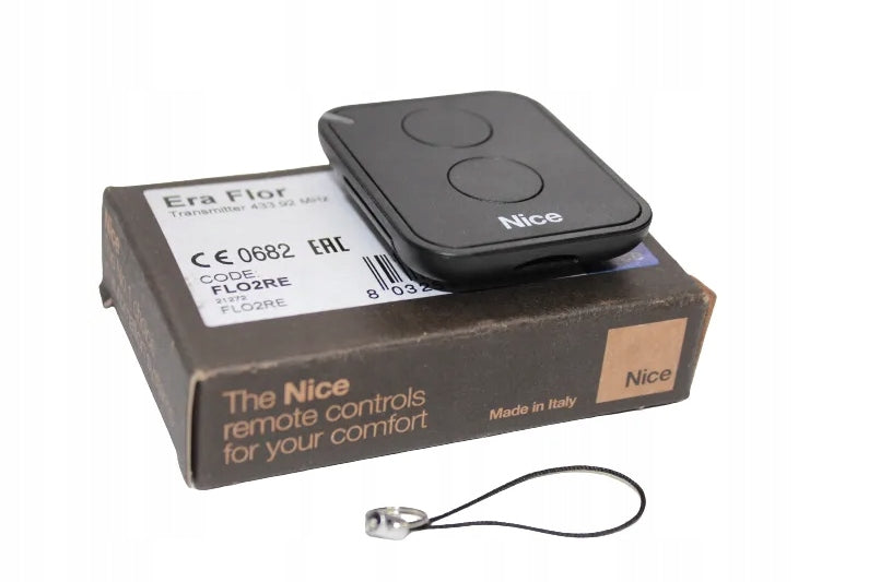 Remote control NICE FLO2RE ERA FLOR ORIGINAL with battery Manufacturer code FLO2RE