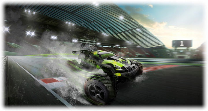 Remote controlled car OVERMAX Monster 30km/h Brand Overmax