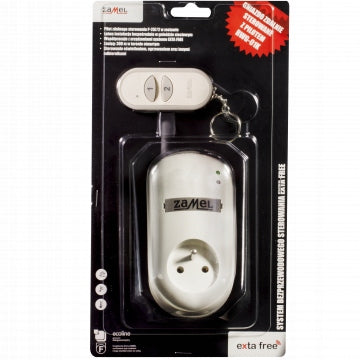 Remote controlled socket with remote control RWG-01K Zamel smart home Manufacturer code RWG-01K