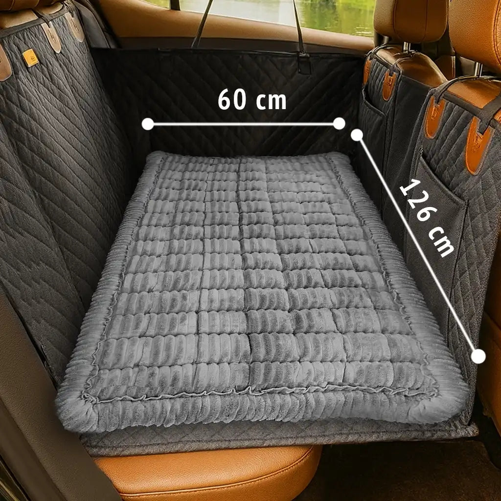 Removable car mat bed with stiffened bottom BANANA DOG Packaging status original