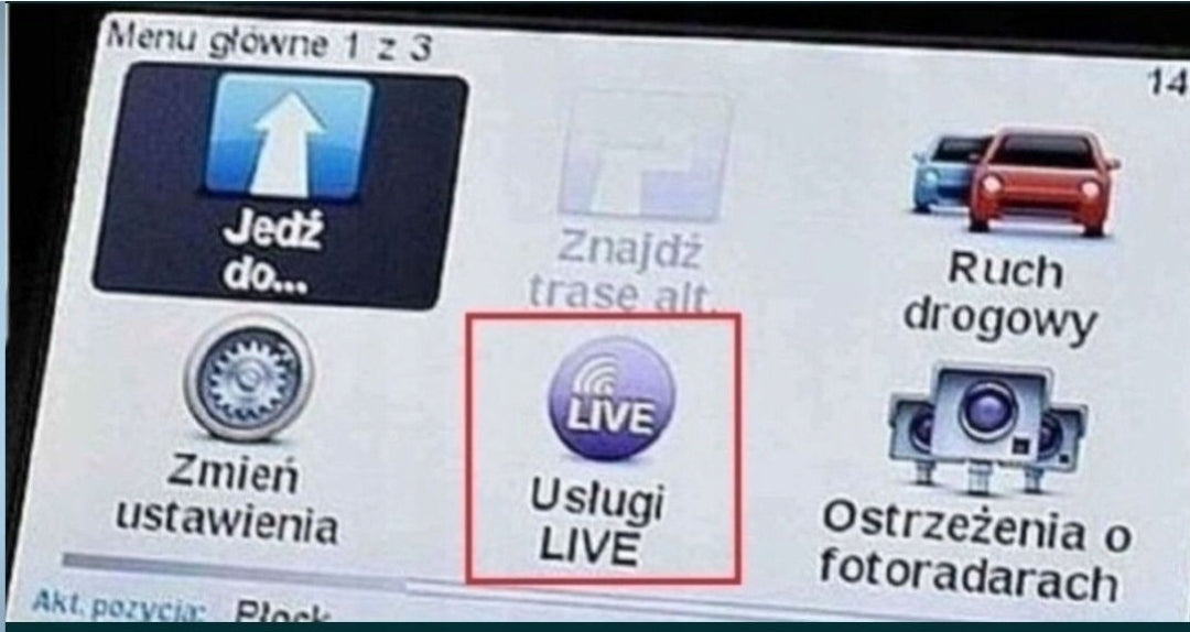 Renault Carminat TomTom LIVE map 11.45 Manufacturer code 9ME0.001.61