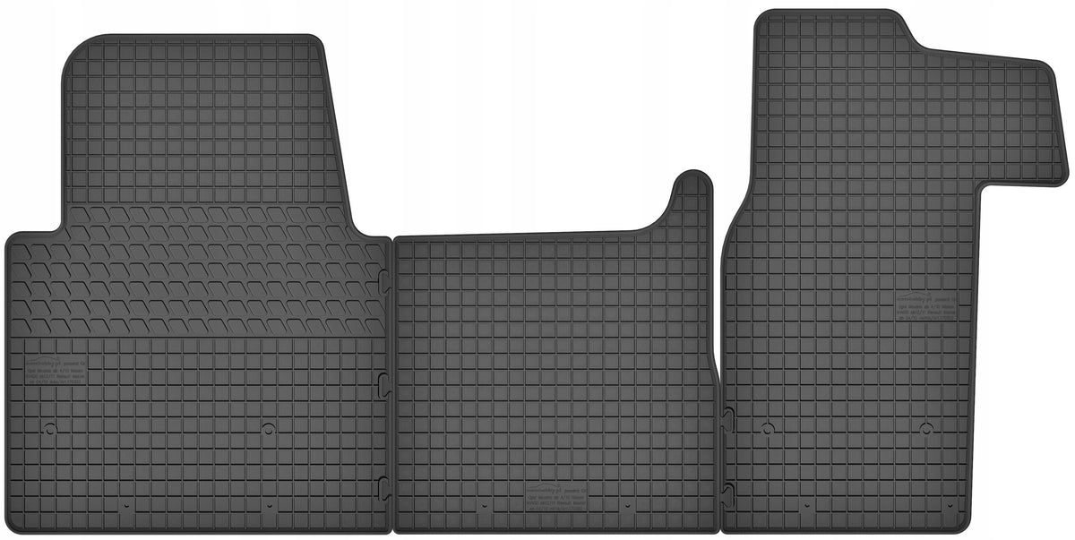 Renault Master III / 3 DEDICATED RUBBER MATS