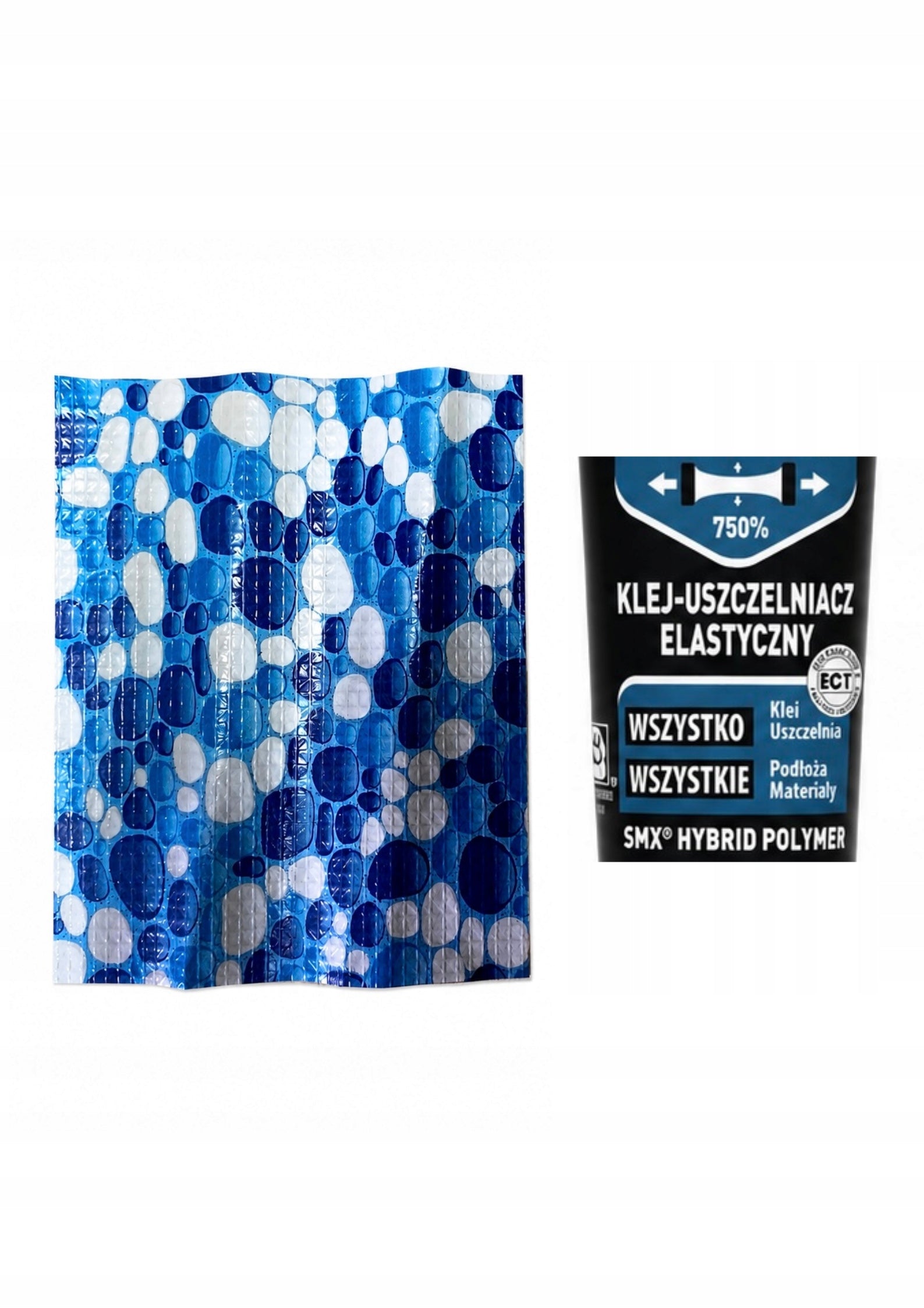 Repair kit for swimming pool – 2 patches 20x30cm + glue 125 ml