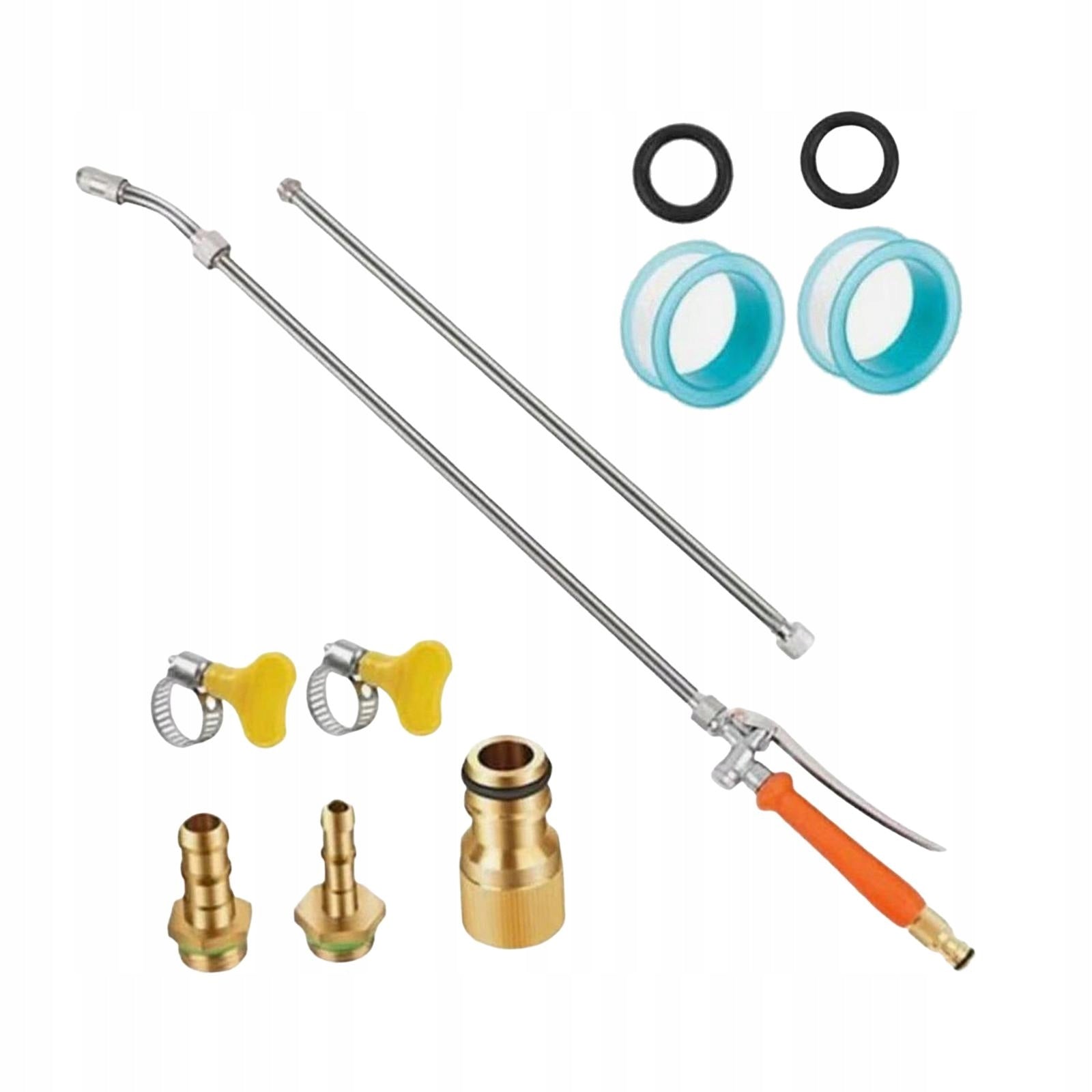 Replacement Sprayer Wand,Portable 28.35inch Metal Spray Wand 1/4" and 3/8" Brand no brand