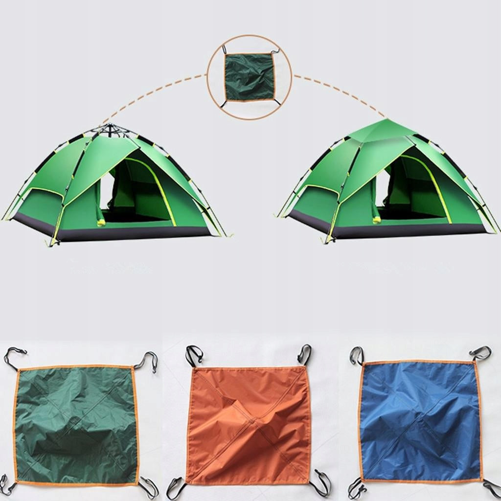 Replacement Tent Top Cover, Skylight Shade Shelter Tarp Vent Green Packaging status original