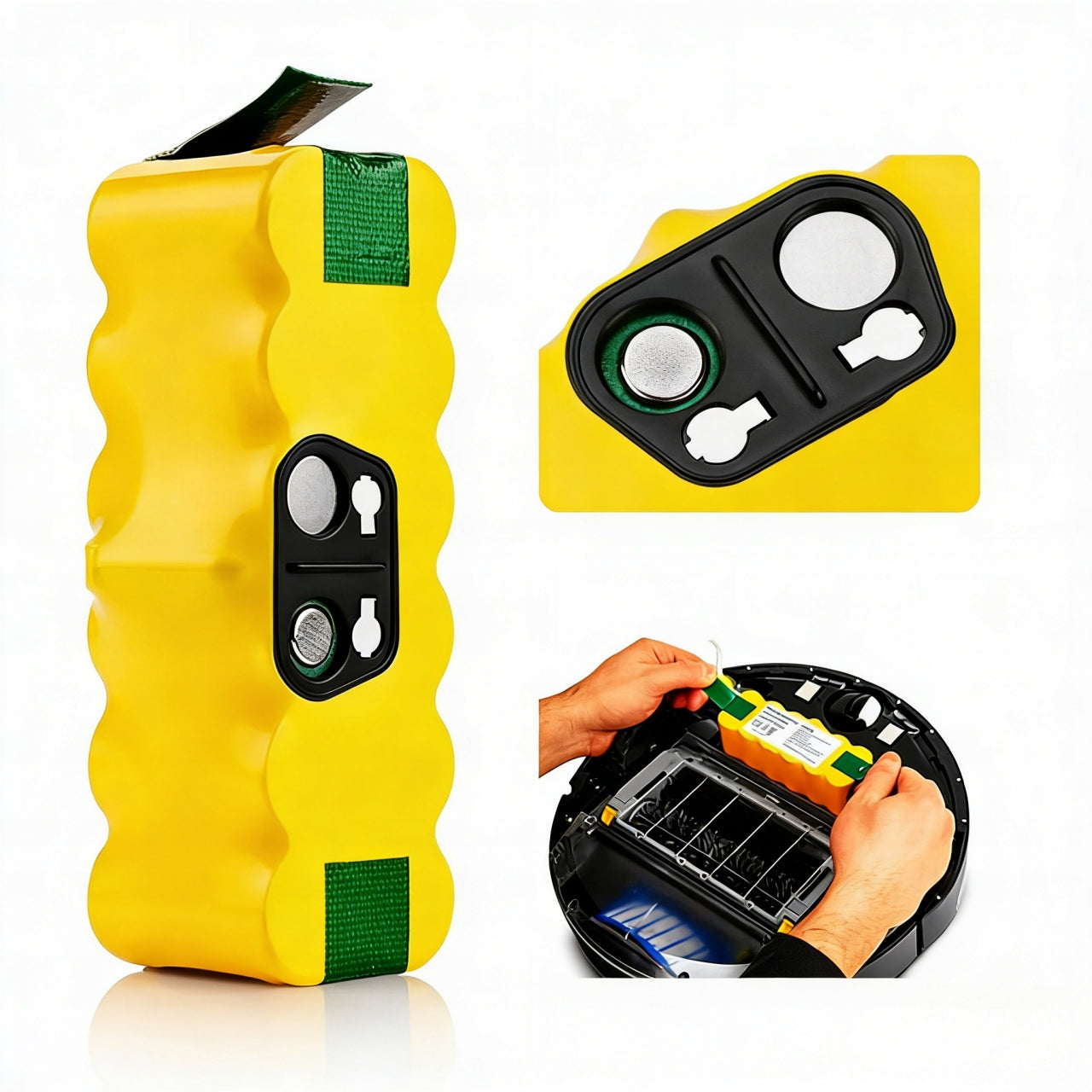 Replacement battery for Roomba series 500 600 700 800 900 5000mAh
