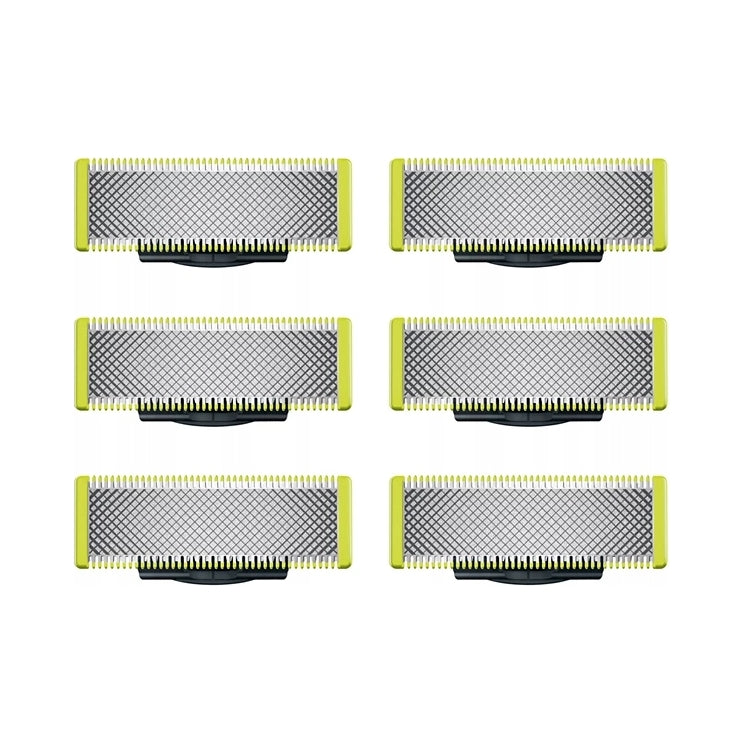 Replacement blades for Philips OneBlade Original shaver, 6 pcs QP260/50