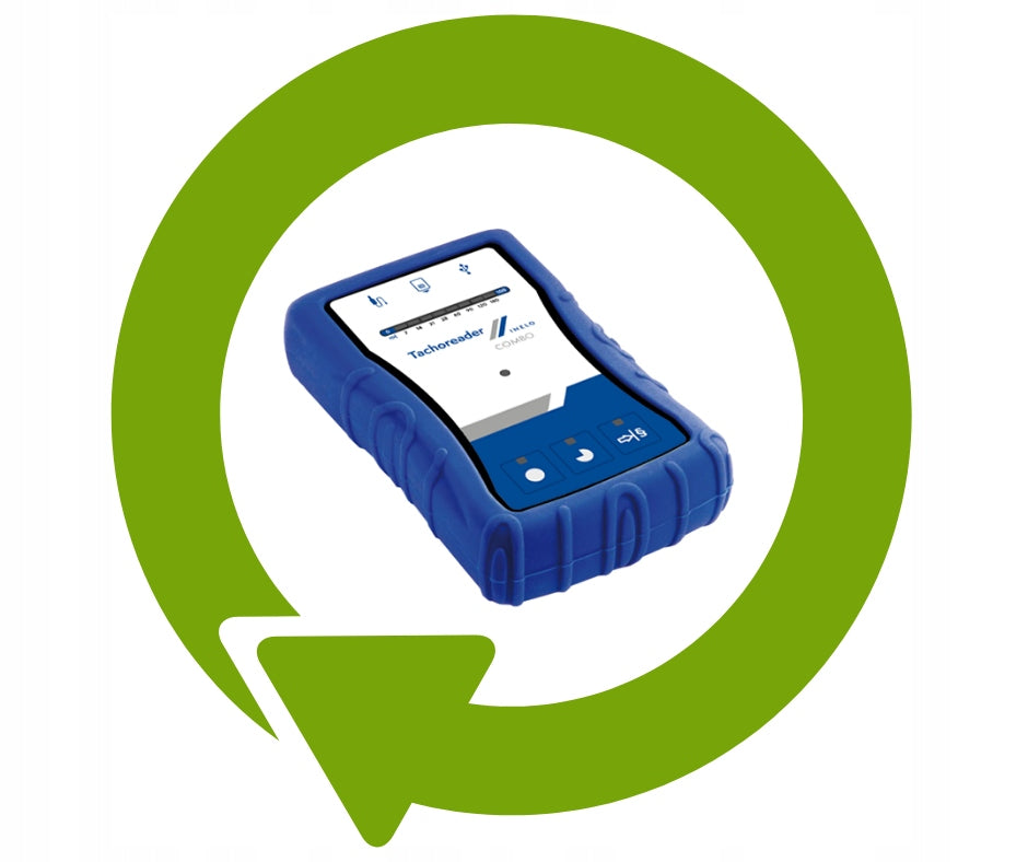 Replacement of any TachoReader Combo device with TachoReader Combo Plus Packaging status original