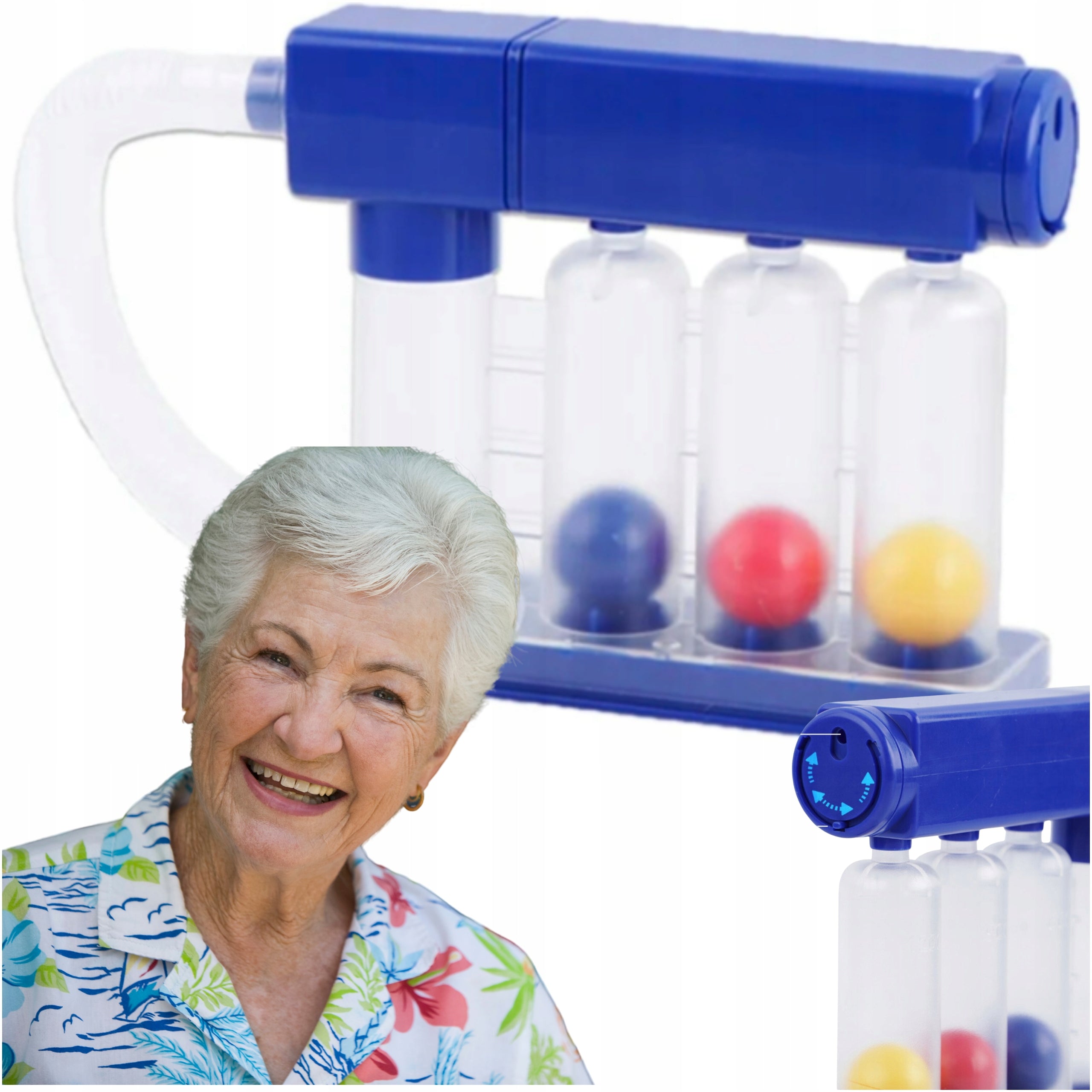 Respiratory Exercise Equipment TRAINER Spirometr RESPIPROGRAM Apparatus