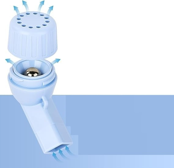 Respiratory apparatus strengthening of respiratory muscles mucus removal Manufacturer code Aparat oddechowy PŁUC wzmocnienie
