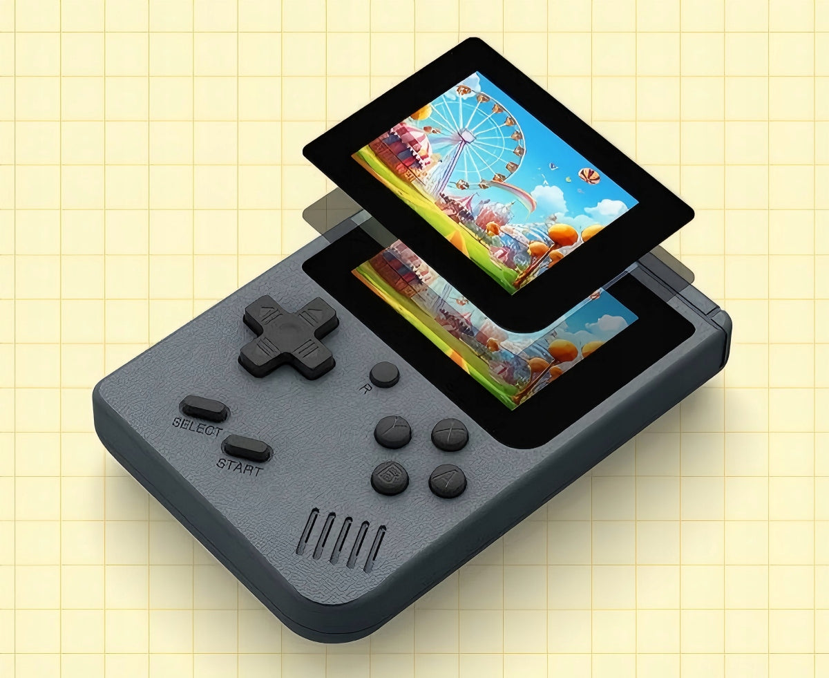 Retro Console 500 Games + Pad Mini Portable TV Game For Baby Grey Manufacturer code ToyJoyPL Szara