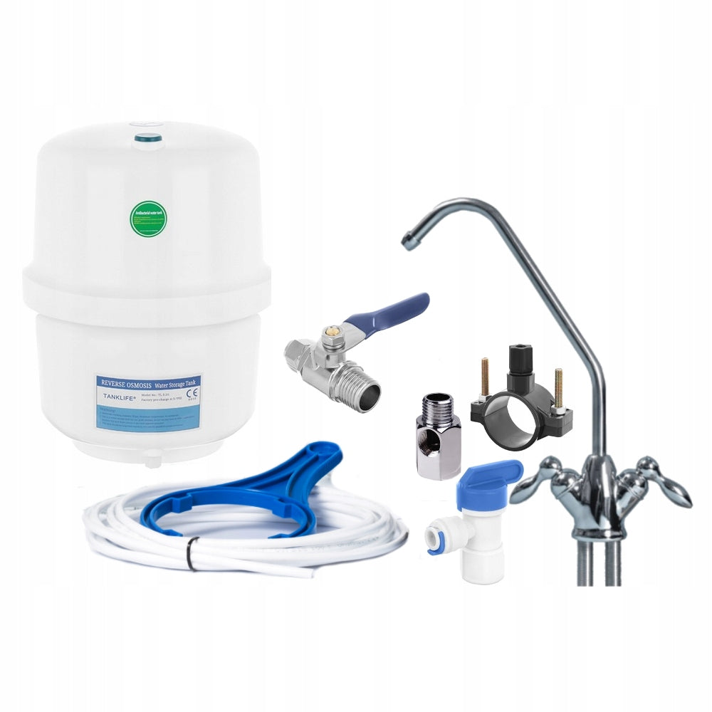 Reverse Osmosis System with RO6 Mineralizing Cartridge Green Filter Packaging status original